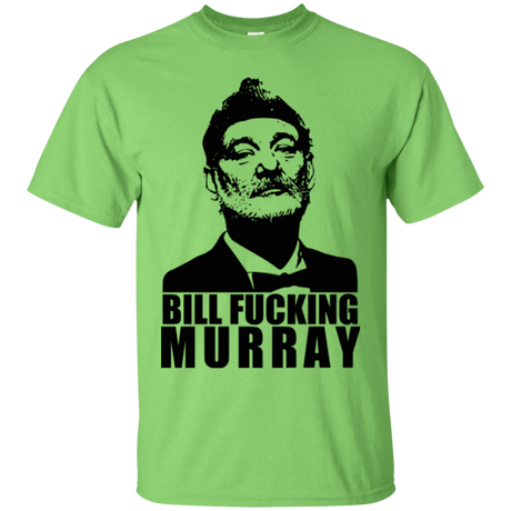 T-Shirts Lime / Small Bill fucking murray T-Shirt