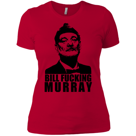 T-Shirts Red / X-Small Bill fucking murray Women's Premium T-Shirt