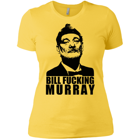 T-Shirts Vibrant Yellow / X-Small Bill fucking murray Women's Premium T-Shirt