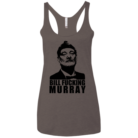 T-Shirts Macchiato / X-Small Bill fucking murray Women's Triblend Racerback Tank