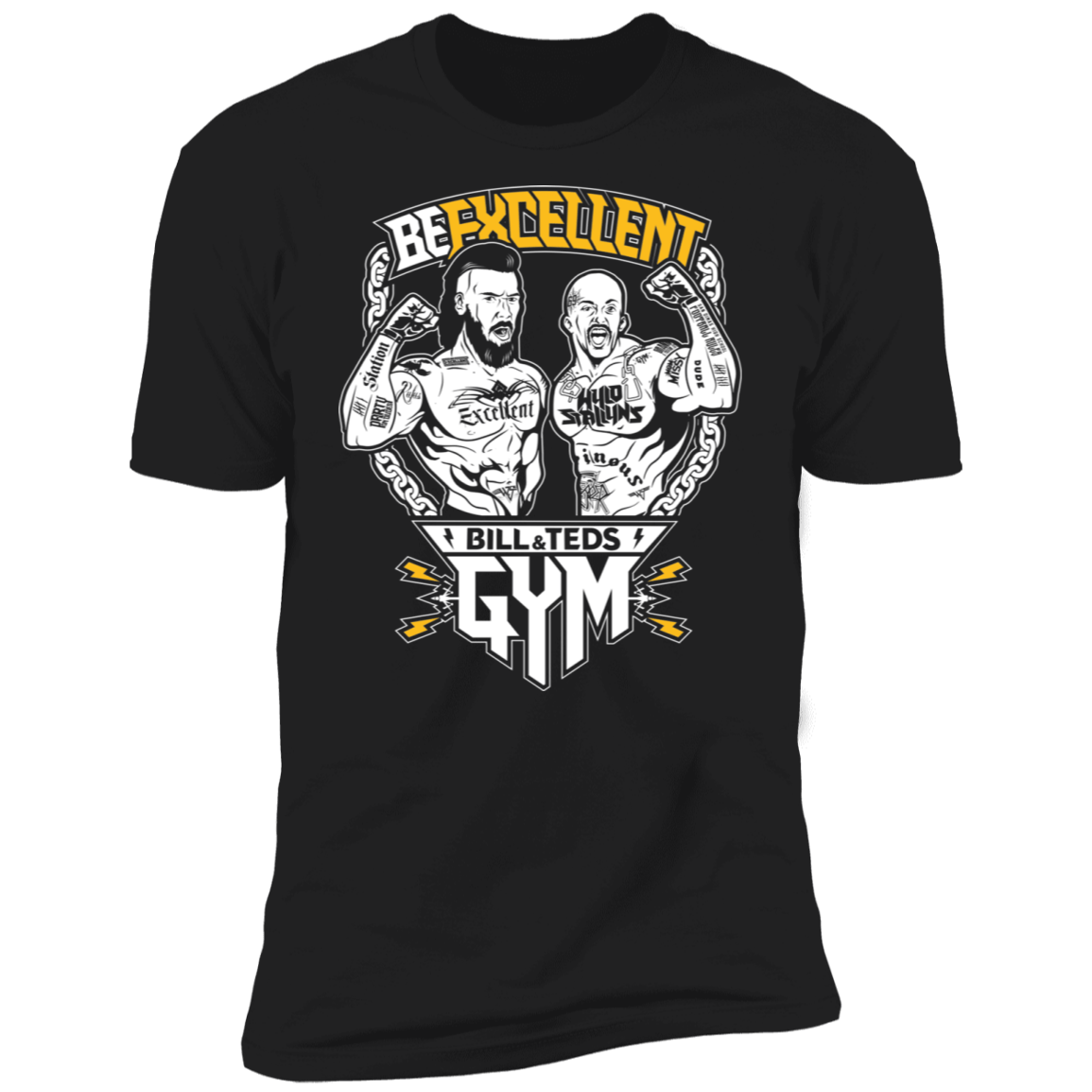 T-Shirts Black / X-Small Bill & Teds Gym Men's Premium T-Shirt