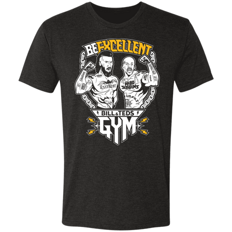 T-Shirts Vintage Black / S Bill & Teds Gym Men's Triblend T-Shirt