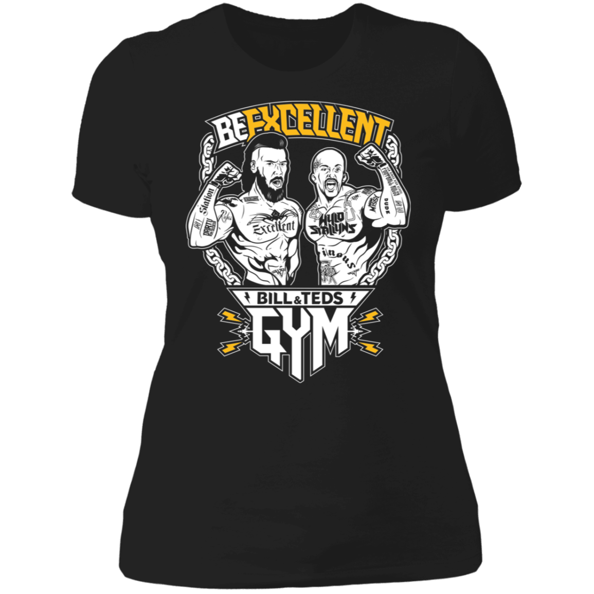 T-Shirts Black / X-Small Bill & Teds Gym Women's Premium T-Shirt