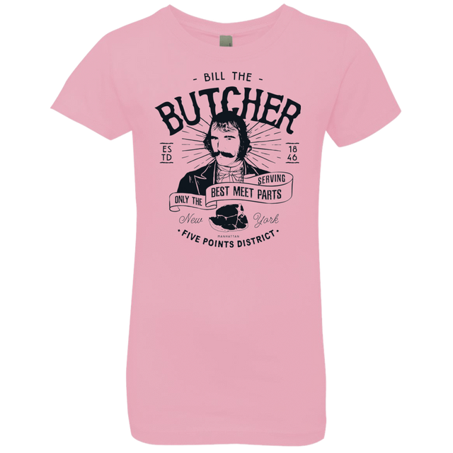 T-Shirts Light Pink / YXS Bill The Butcher Girls Premium T-Shirt