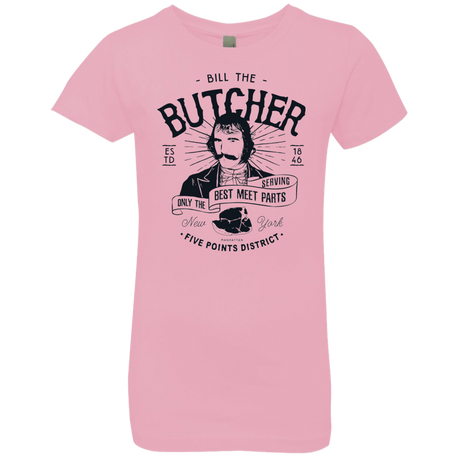 T-Shirts Light Pink / YXS Bill The Butcher Girls Premium T-Shirt