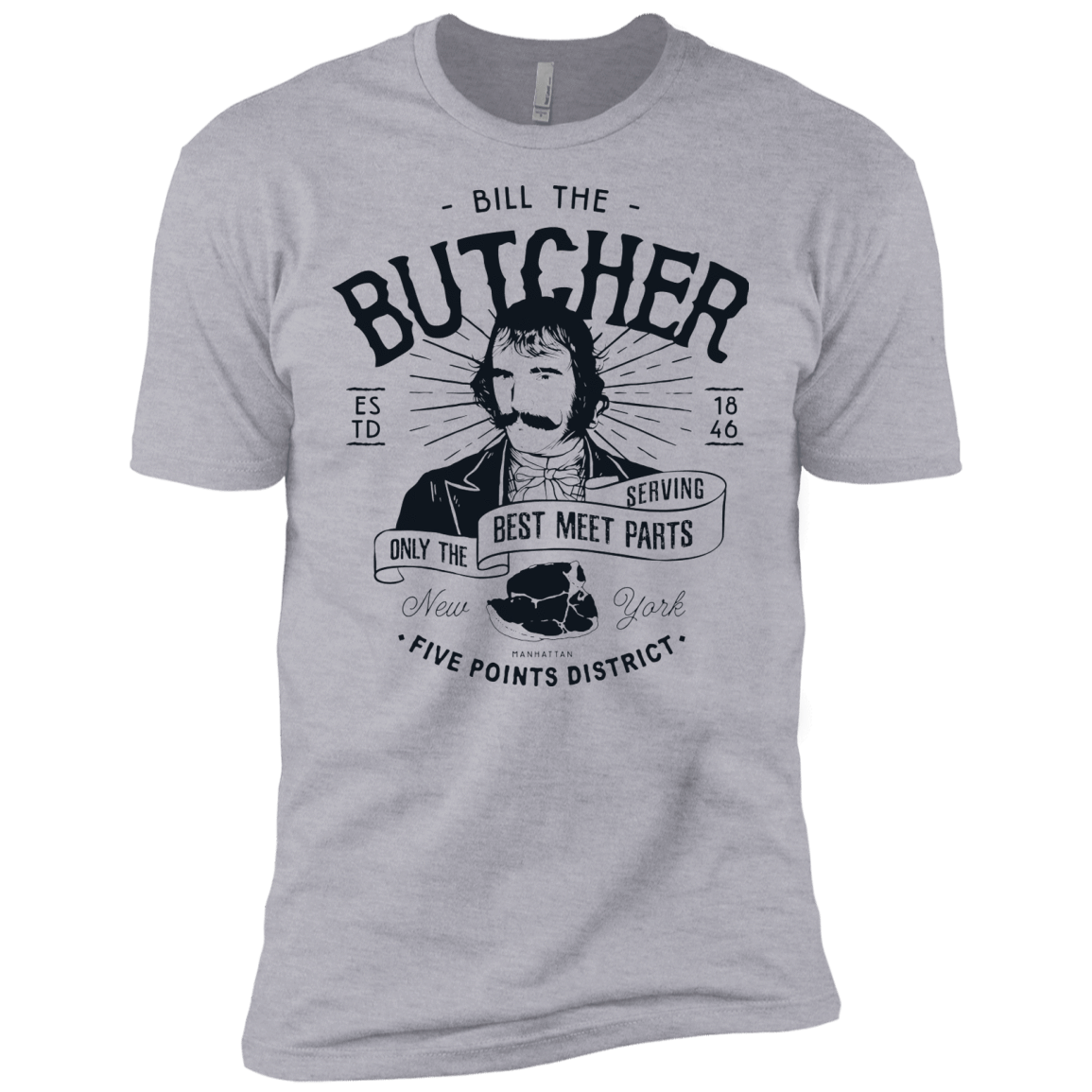 T-Shirts Heather Grey / X-Small Bill The Butcher Men's Premium T-Shirt