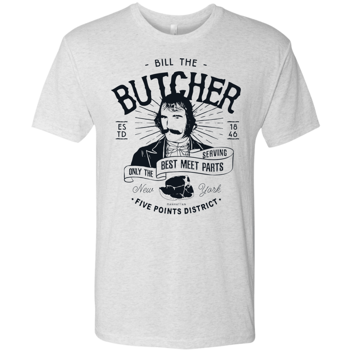 T-Shirts Heather White / Small Bill The Butcher Men's Triblend T-Shirt