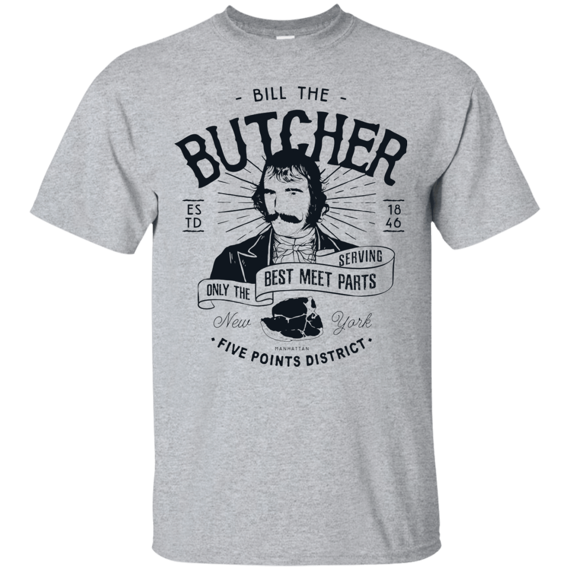 T-Shirts Sport Grey / Small Bill The Butcher T-Shirt