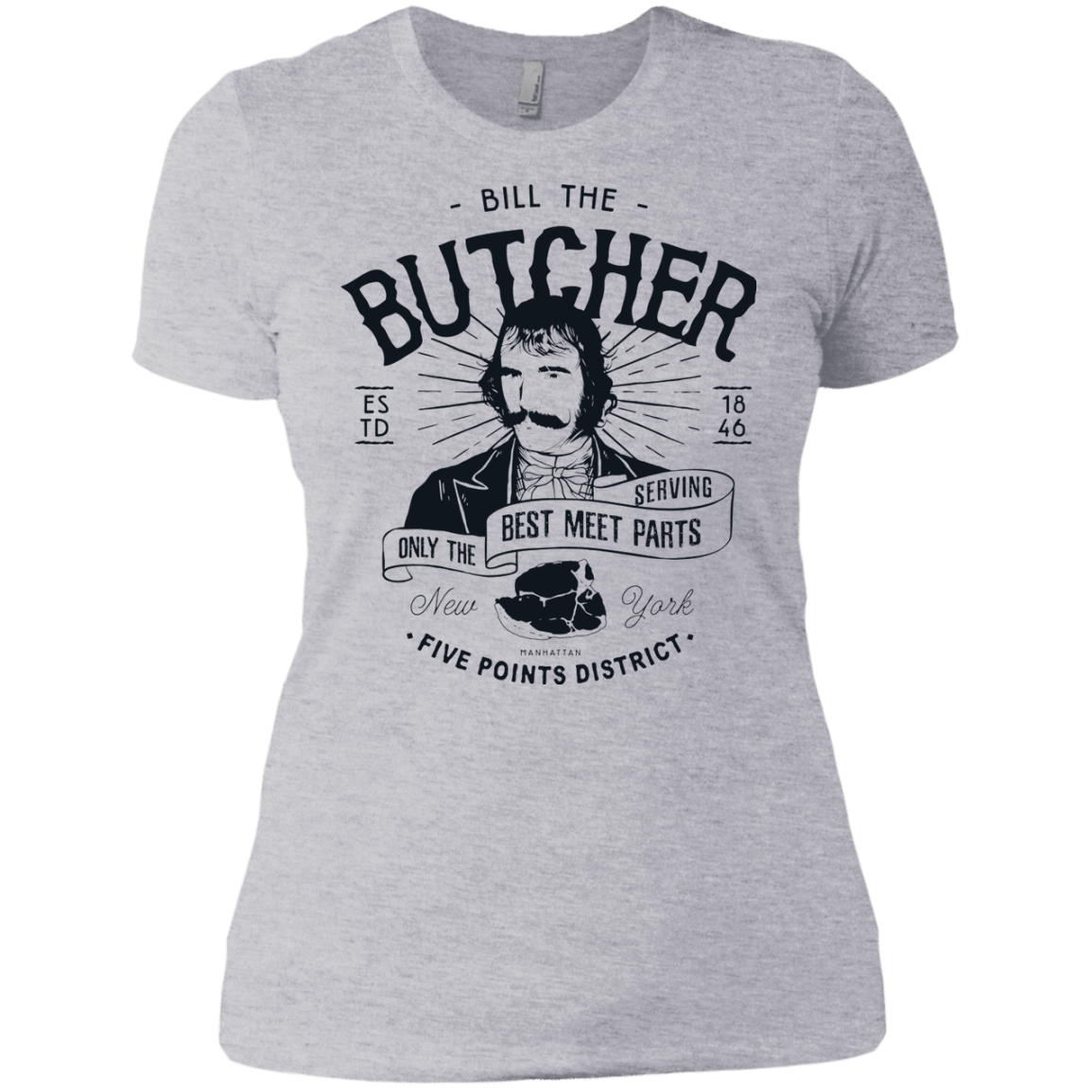 T-Shirts Heather Grey / X-Small Bill The Butcher Women's Premium T-Shirt