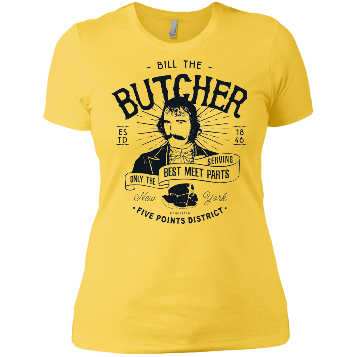 T-Shirts Vibrant Yellow / X-Small Bill The Butcher Women's Premium T-Shirt