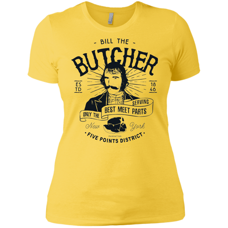 T-Shirts Vibrant Yellow / X-Small Bill The Butcher Women's Premium T-Shirt