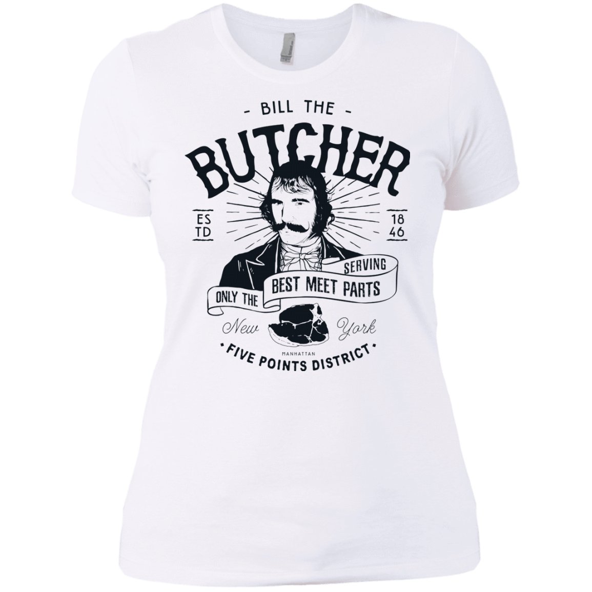T-Shirts White / X-Small Bill The Butcher Women's Premium T-Shirt