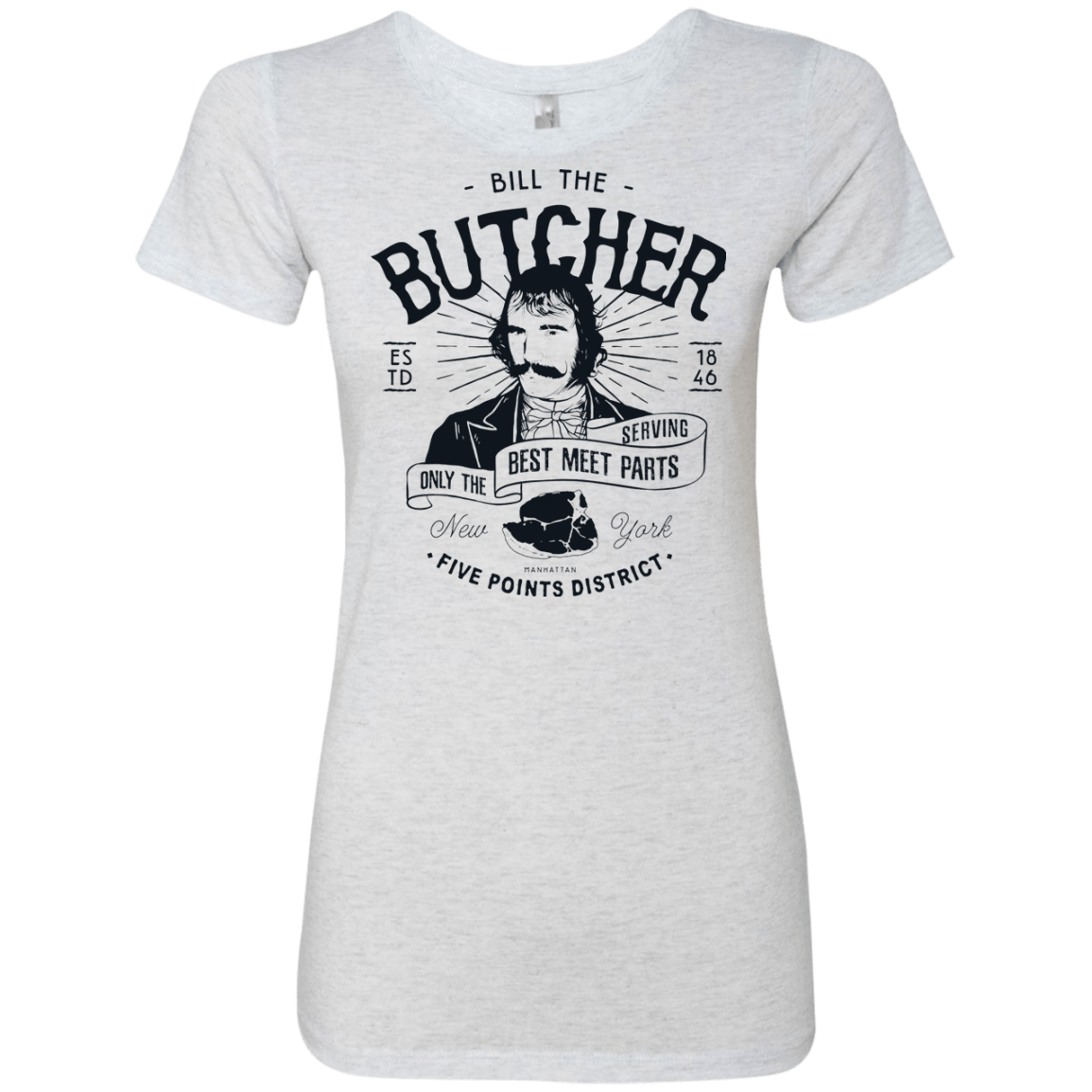 T-Shirts Heather White / Small Bill The Butcher Women's Triblend T-Shirt