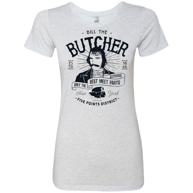 T-Shirts Heather White / Small Bill The Butcher Women's Triblend T-Shirt