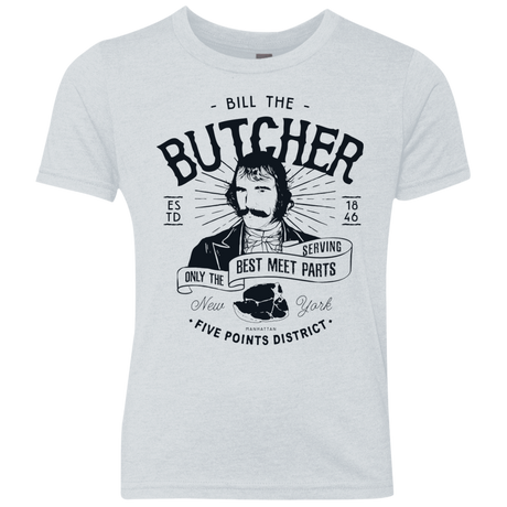 T-Shirts Heather White / YXS Bill The Butcher Youth Triblend T-Shirt