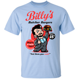 T-Shirts Light Blue / S Billy Butcher Burgers T-Shirt