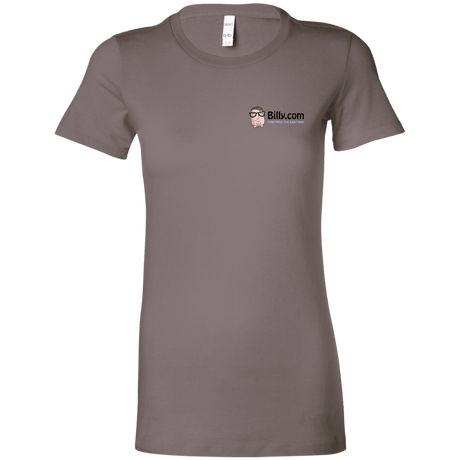 T-Shirts Asphalt / S Billy.com Bella + Canvas Ladies' Favorite T-Shirt