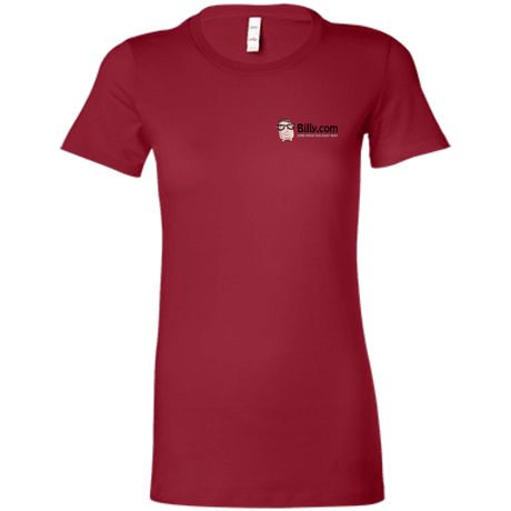 T-Shirts Cardinal / S Billy.com Bella + Canvas Ladies' Favorite T-Shirt