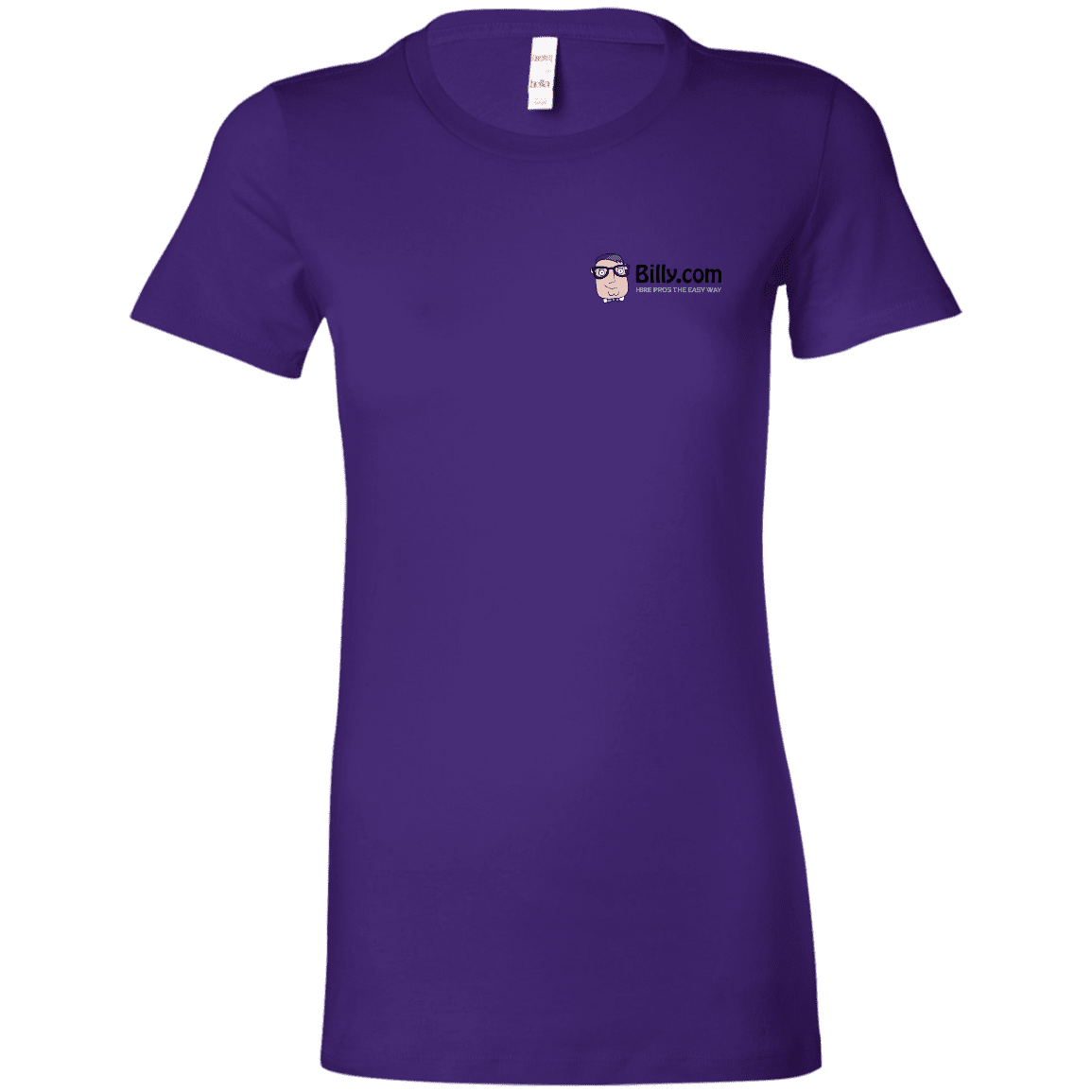 T-Shirts Team Purple / S Billy.com Bella + Canvas Ladies' Favorite T-Shirt