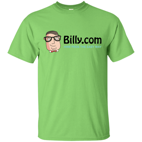 T-Shirts Lime / S Billy.com Gildan Ultra Cotton T-Shirt