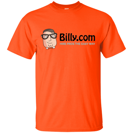 T-Shirts Orange / S Billy.com Gildan Ultra Cotton T-Shirt