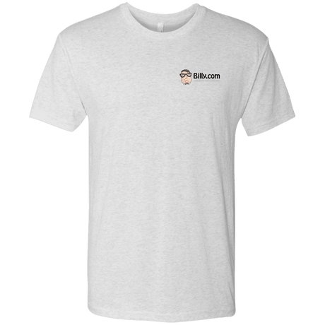 T-Shirts Heather White / S Billy.com Next Level Men's Triblend T-Shirt