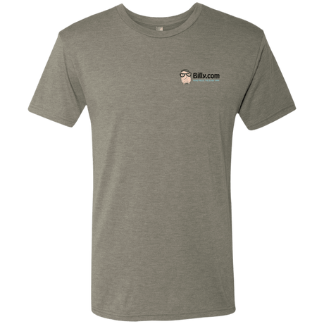 T-Shirts Venetian Grey / S Billy.com Next Level Men's Triblend T-Shirt
