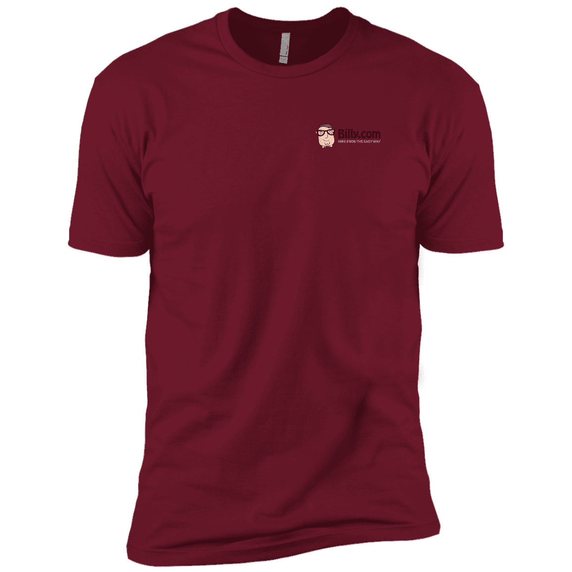 T-Shirts Cardinal / X-Small Billy.com Next Level Premium Short Sleeve T-Shirt