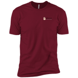 T-Shirts Cardinal / X-Small Billy.com Next Level Premium Short Sleeve T-Shirt