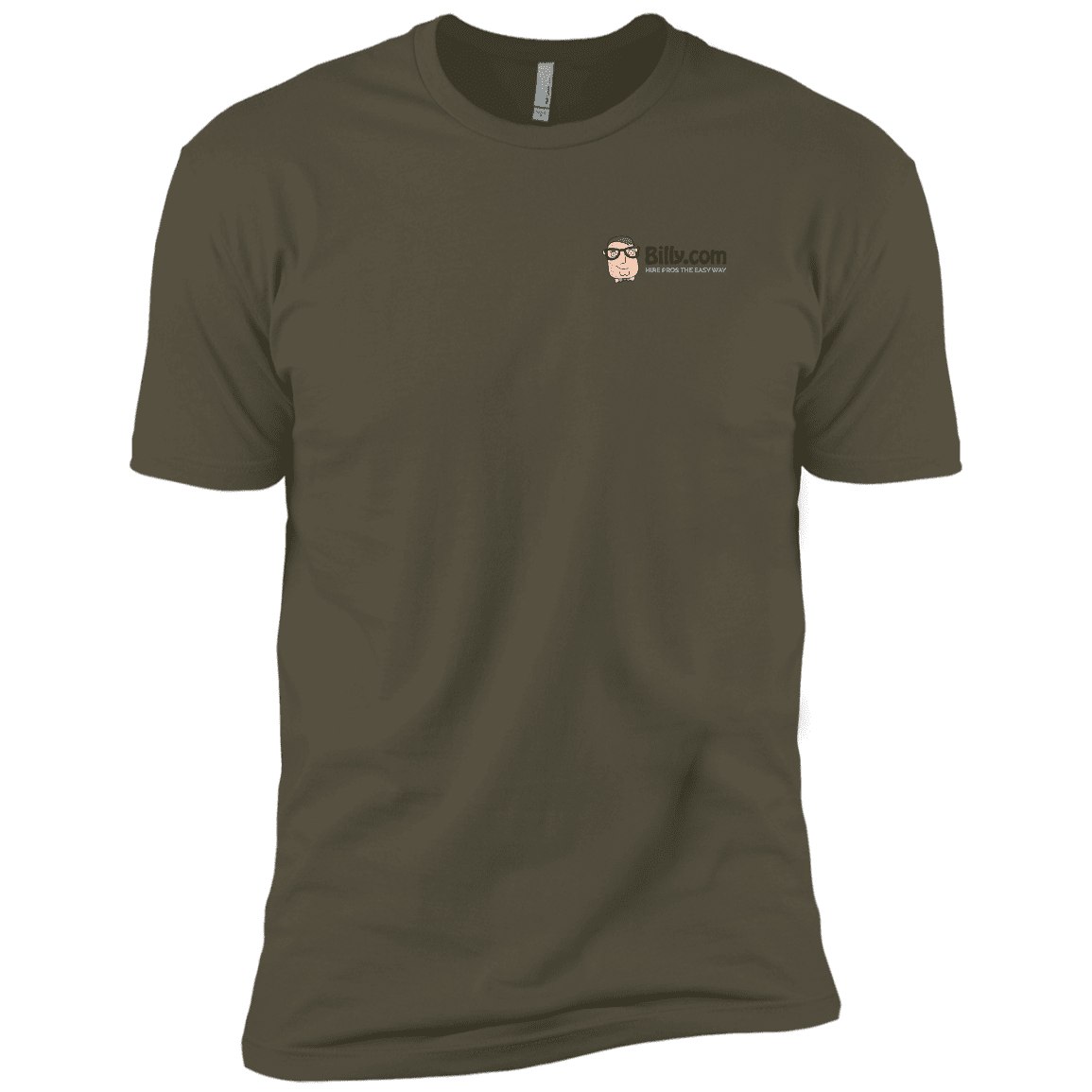T-Shirts Military Green / X-Small Billy.com Next Level Premium Short Sleeve T-Shirt