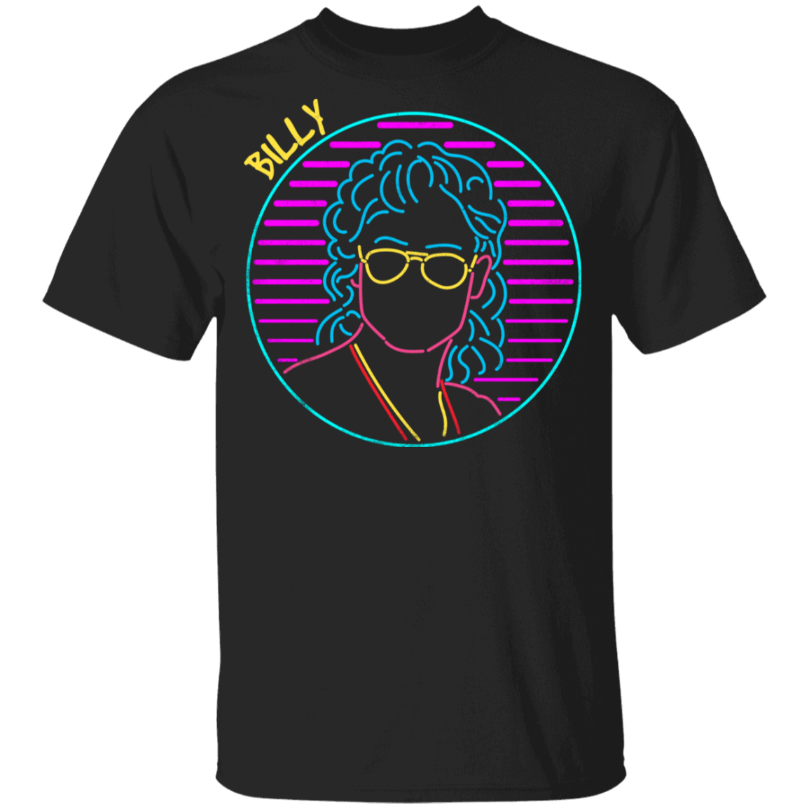 T-Shirts Black / YXS Billy Neon Youth T-Shirt