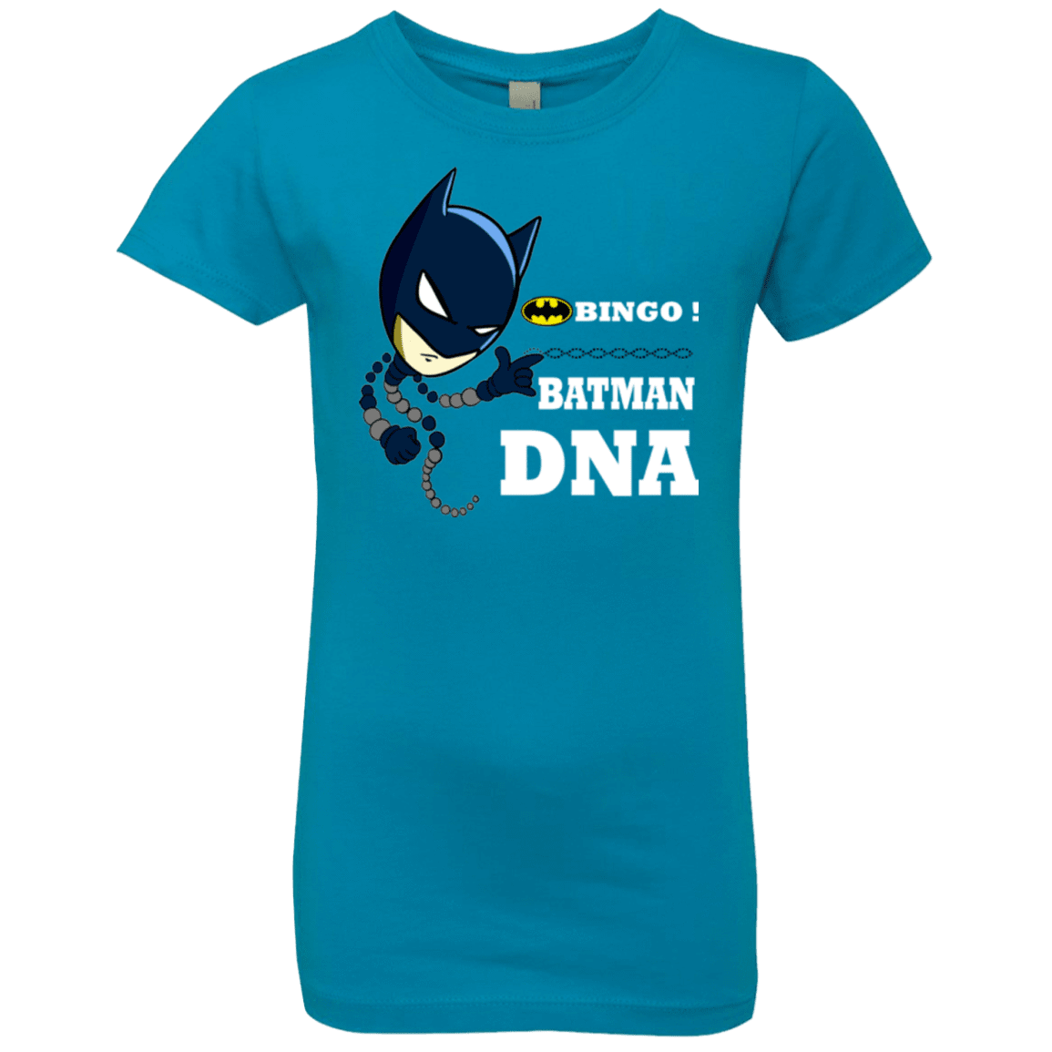 T-Shirts Turquoise / YXS Bingo Batman Girls Premium T-Shirt