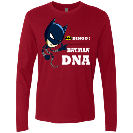 T-Shirts Cardinal / Small Bingo Batman Men's Premium Long Sleeve