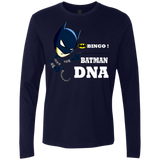 T-Shirts Midnight Navy / Small Bingo Batman Men's Premium Long Sleeve