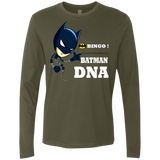 T-Shirts Military Green / Small Bingo Batman Men's Premium Long Sleeve