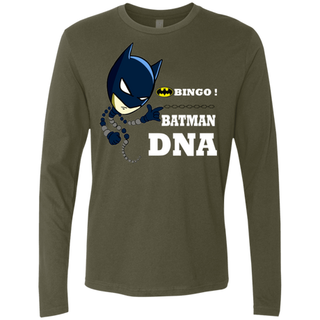 T-Shirts Military Green / Small Bingo Batman Men's Premium Long Sleeve