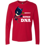 T-Shirts Red / Small Bingo Batman Men's Premium Long Sleeve