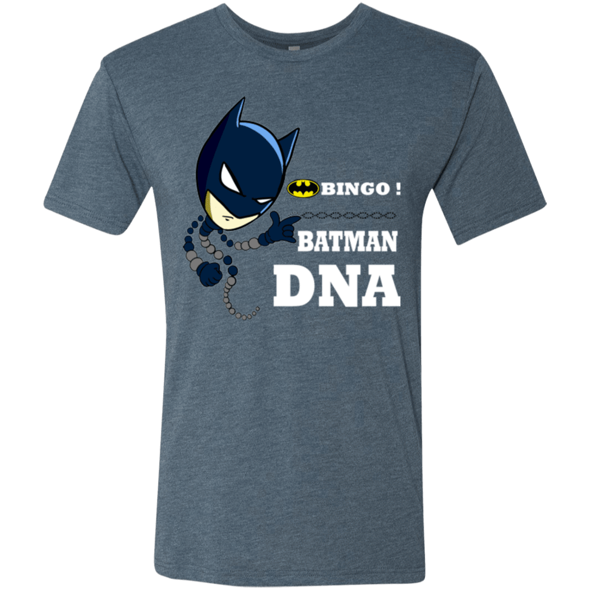 T-Shirts Indigo / Small Bingo Batman Men's Triblend T-Shirt