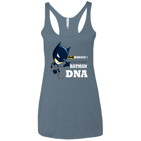 T-Shirts Indigo / X-Small Bingo Batman Women's Triblend Racerback Tank