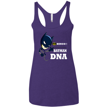 T-Shirts Purple Rush / X-Small Bingo Batman Women's Triblend Racerback Tank