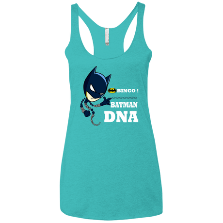 T-Shirts Tahiti Blue / X-Small Bingo Batman Women's Triblend Racerback Tank