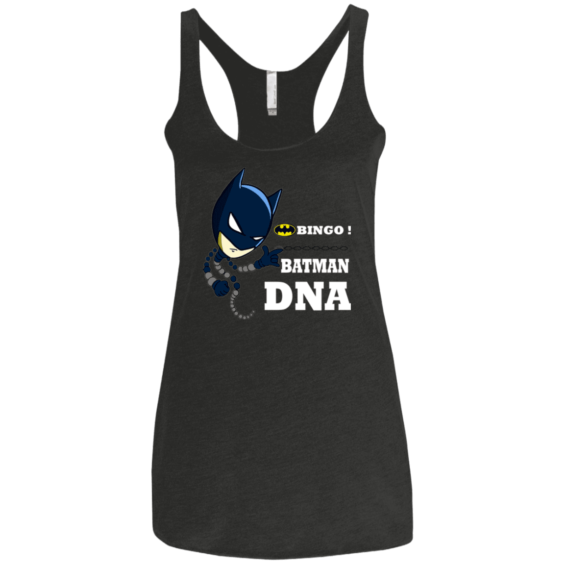 T-Shirts Vintage Black / X-Small Bingo Batman Women's Triblend Racerback Tank