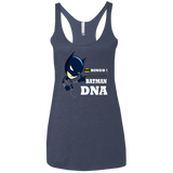 T-Shirts Vintage Navy / X-Small Bingo Batman Women's Triblend Racerback Tank