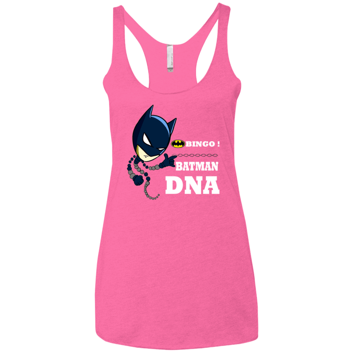 T-Shirts Vintage Pink / X-Small Bingo Batman Women's Triblend Racerback Tank