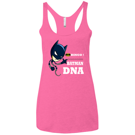 T-Shirts Vintage Pink / X-Small Bingo Batman Women's Triblend Racerback Tank