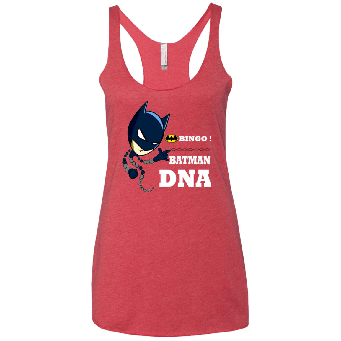 T-Shirts Vintage Red / X-Small Bingo Batman Women's Triblend Racerback Tank