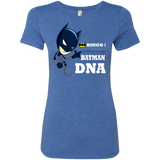T-Shirts Vintage Royal / Small Bingo Batman Women's Triblend T-Shirt