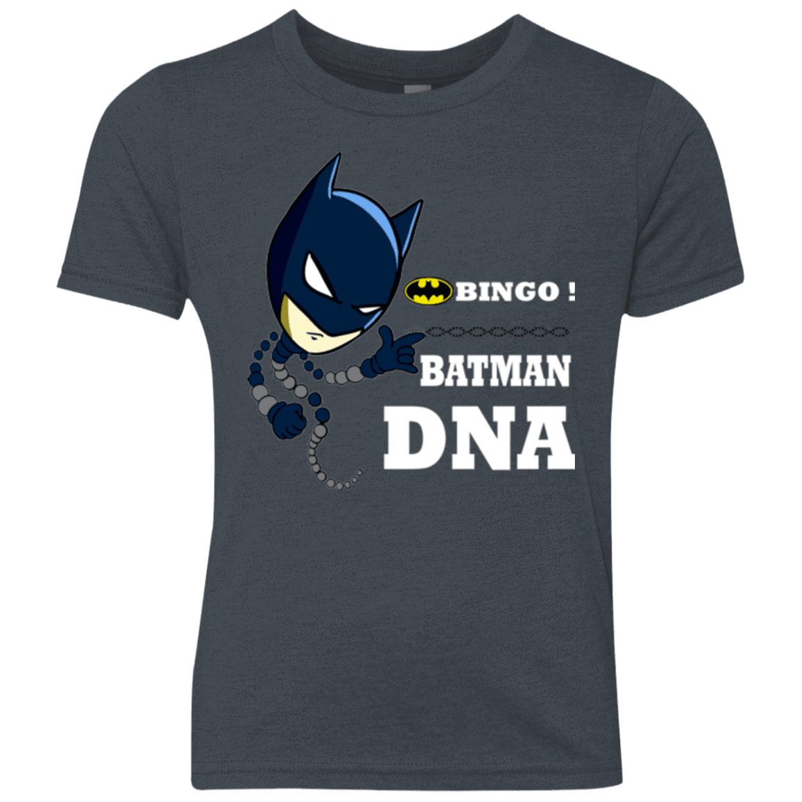 T-Shirts Vintage Navy / YXS Bingo Batman Youth Triblend T-Shirt