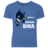 T-Shirts Vintage Royal / YXS Bingo Batman Youth Triblend T-Shirt