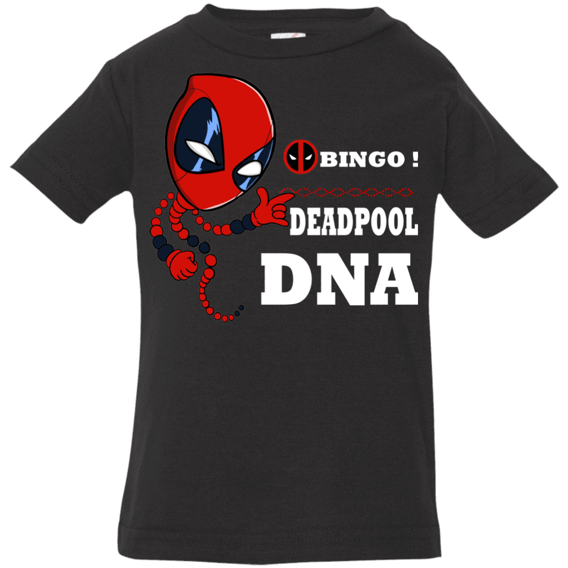 T-Shirts Black / 6 Months Bingo Deadpool Infant Premium T-Shirt